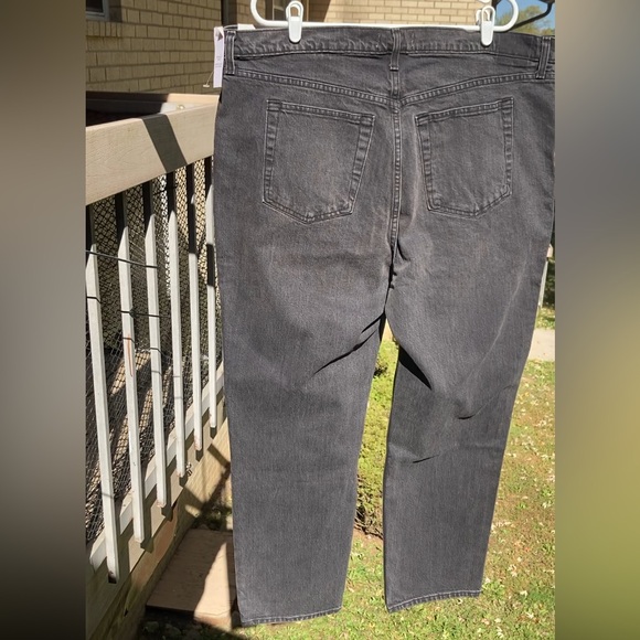 Abercrombie & Fitch Ultra High Rise The 90s Straight Jeans Size 35 Plus Size 20 - Picture 15 of 17